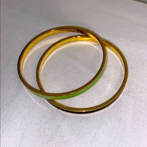 KATE SPADE green and black bracelet